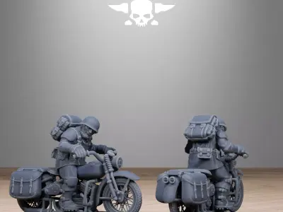 FreeGuard Bikers 3D print model