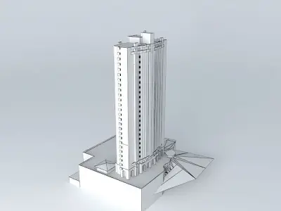 Sunset Residence e Sunset Executive  Novo Hamburgo Free 3D model