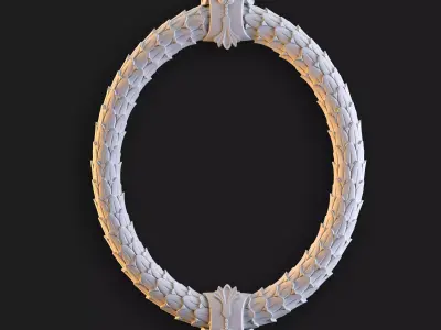 Door decor 3D print model