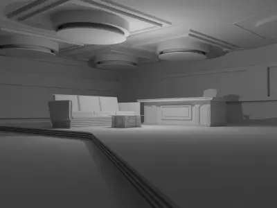 Talk Show Studio No Material