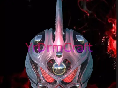 Guyver 1 helmet  3D print model