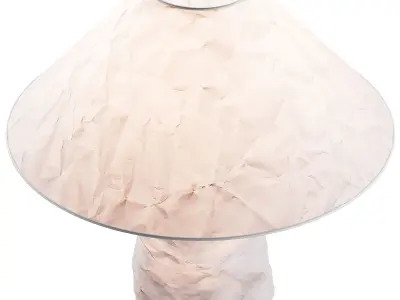 383 Lampampe paper table lamp by Ingo Maurer 3D model