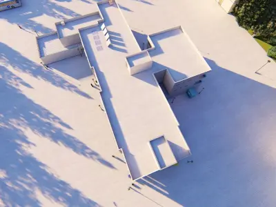 School-University- High School 3D model