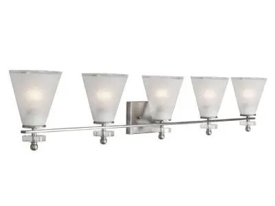 Buhr 5 - Light Dimmable Bath Bar Free 3D model