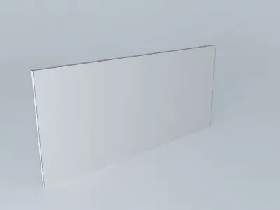 Desktop wooden door Free 3D model