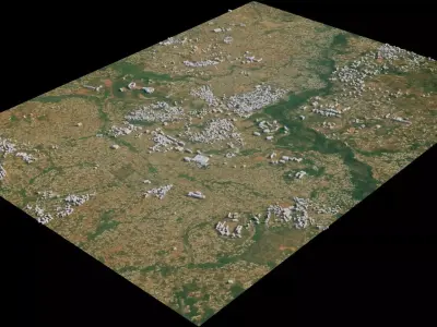 Bamenda - Cameroon 3D model