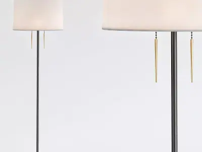 Franco Floor Lamp Arteriors 3D model