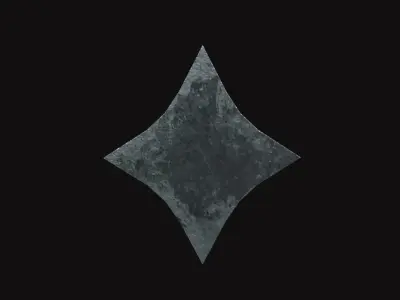 Medieval Torch V21 Low-poly 3D model