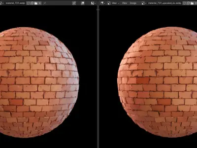 Texture Upscaler  Blender Addon  Free 3D model
