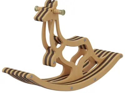 Home Concept Kangaroo Rocking Chair 3D model