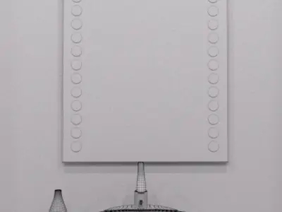 Illuminated Mirror 8 3D model