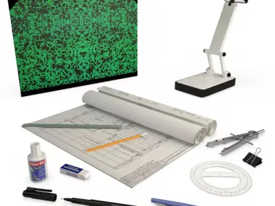 Architect Accessories 3D model