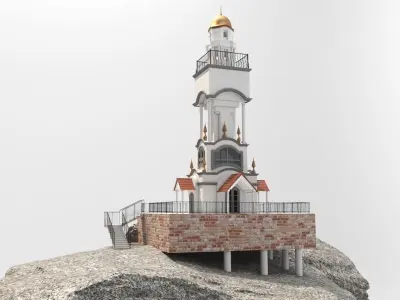 Lighthouse 3D model 15
