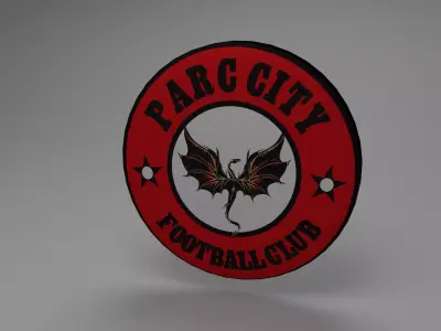 Parc City Logo Free 3D model