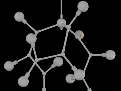 Anima chandelier 3D model
