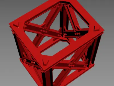 Modular Trellis A00 3dprint 3D print model