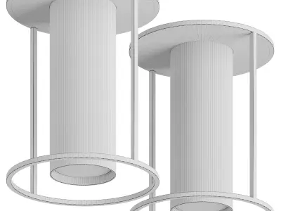 Ceiling lamp Archi Round 3D model