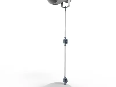Rigged Desk Lamp 3D model purchase