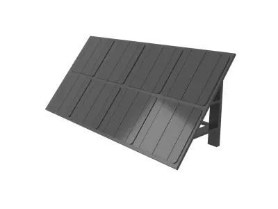 Solar Panel v1 006 Low-poly 3D model