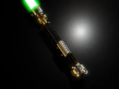 Obi Wan Kenobi s Light Saber  3D model