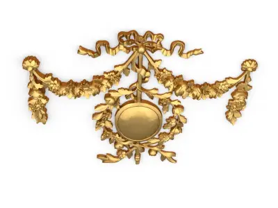 Classic decor ornament 52 3D print model