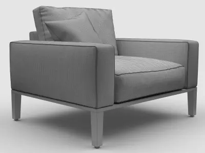 Harbour Outdoor - Balmoral Armchair 3D model