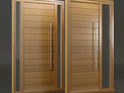 Puerta de paso 3D model