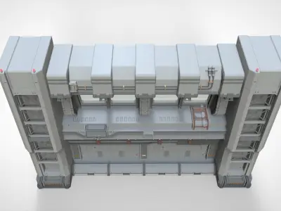 Sci Fi Modular Environment 5 3D model