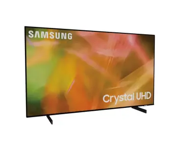 Samung Crystal UHD Low-poly 3D model