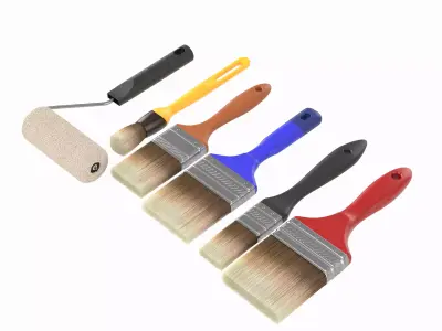 Paint Brush 3D model