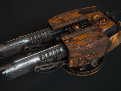 Turret SB-1  3D model