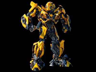 Bumblebee Transformers The Last Knight 3D model
