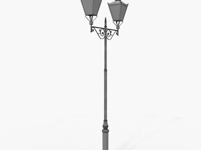 Historical Exterior Lamp Precinct CL65-16 3D model