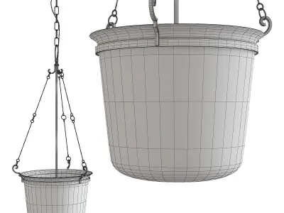 Quinton Pendant Light Low-poly 3D model