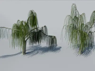 Low Poly Tree Pack Low-poly 3D model buy