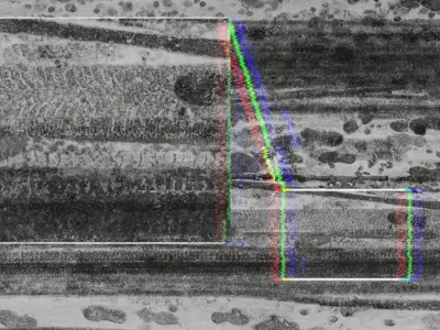 frozen street - lowpoly and 20 meter Low-poly 3D model