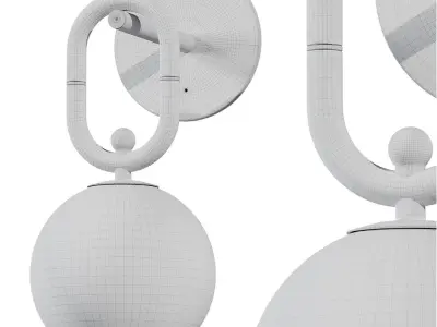 Volker Haug Studio Missing Link Wall Lamp 3D model