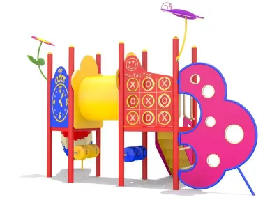 Kids Playground Low-poly 3D model order