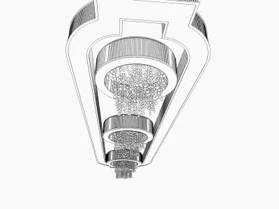 Chandelier 46 3D model