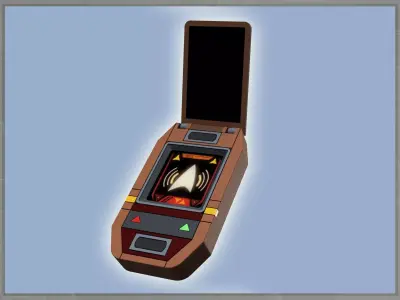 Klingon Communicator Lower Decks 3D print model