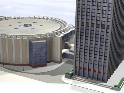 Madison Square Garden 2 3D model