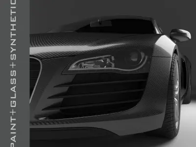 VrayforC4D Shaders - Catalogs Free 3D model