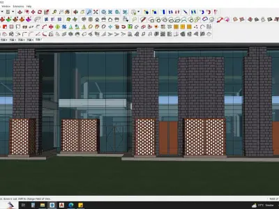 CONTEMPORARY OFFICE BUILDING 3D MODEL 3D model