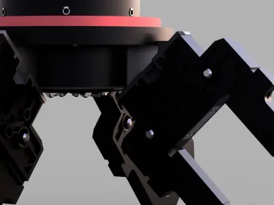 Sci fi security- turret 3D model