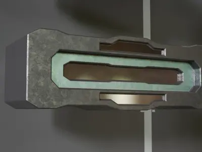 10 Sci Fi Windows 3D model