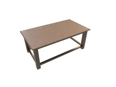 Modern Coffee Table Low-poly 3D model buy