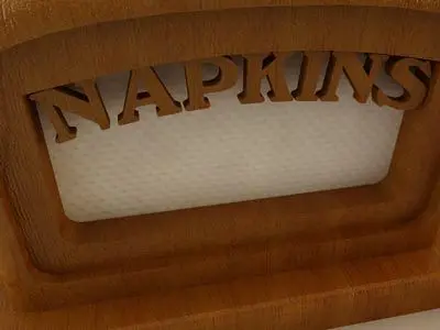 Napkin Holder 3D model