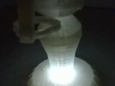 Lampe mecapsuleur 3D print model