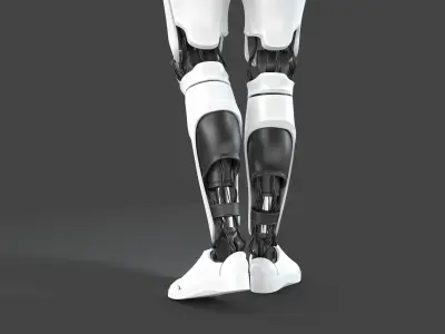  Male Cyborg Robot Rig 