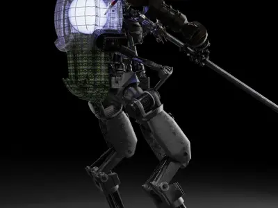 Sci Fi - Robot 3D model